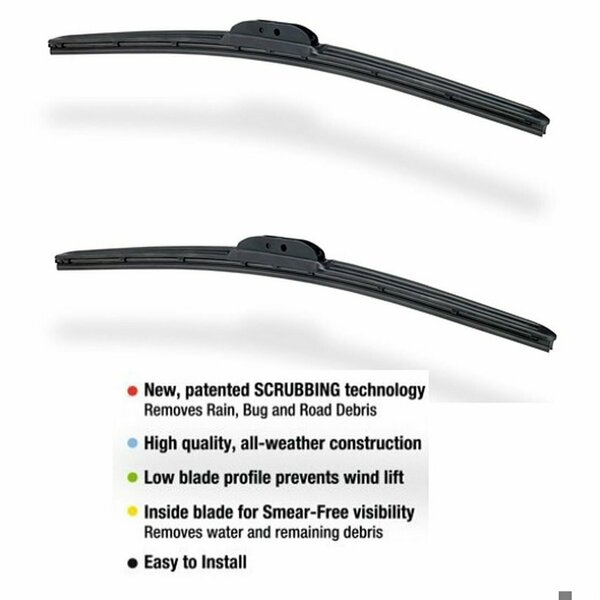 Ilb Gold Replacement For Ford Transit Connect, 2012 Heavy Duty Wiper Blades TRANSIT CONNECT YEAR 2012 HEAVY DUTY WIPER BLADES